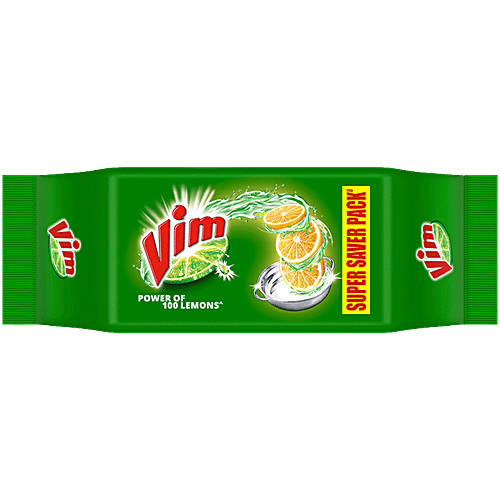 Vim Lemon Dishwash Bar-200gm