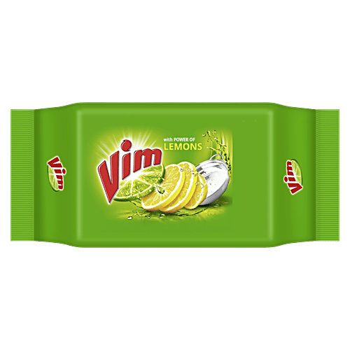 Vim Lemon Dishwash Bar-90gm