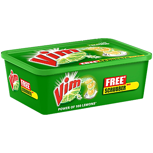 Vim Lemon Dishwash Bar-480gm