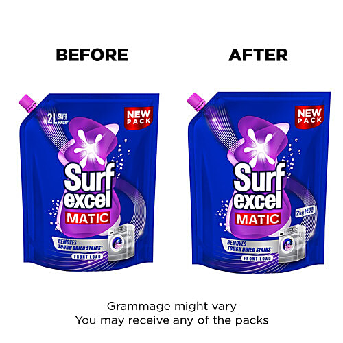 Surf Excel Matic Front Load Liquid Detergent,-2kg