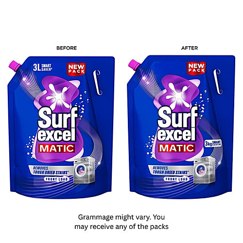 Surf Excel Matic Front Load Liquid Detergent,-3kg
