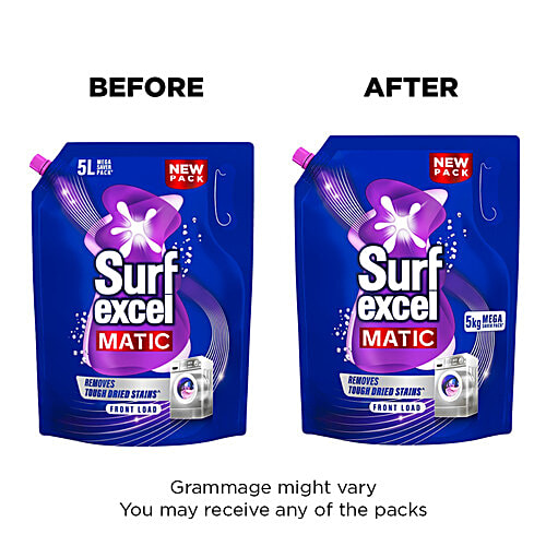 Surf Excel Matic Front Load Liquid Detergent,-5kg