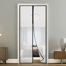 LifeKrafts AC Curtain Magnetic|Thermal Screen|Insulated|Translucent Bubble Design|Insect & Pest Control|Privacy Screen, Dust, Pollen & Pollution Control Screen(Size 205 x 100 cm) Non-Customizable